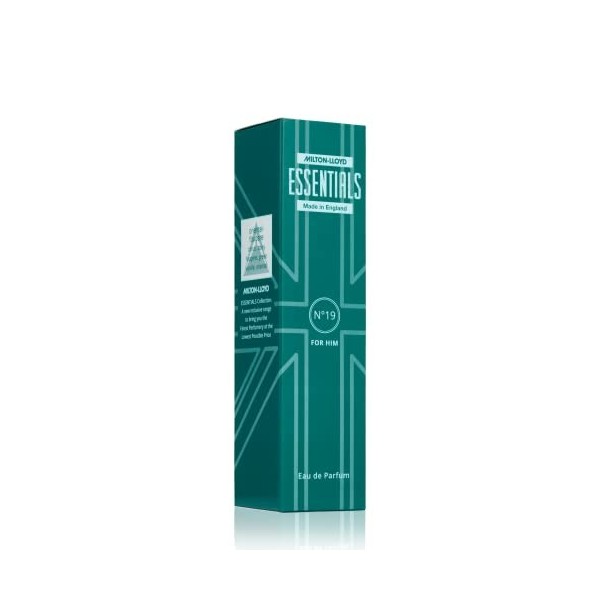 Milton-Lloyd Essentials No 19 - Fragrance for Men - 50ml Eau de Parfum