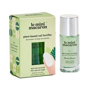 Le Mini Macaron - Plant Power - Fortifiant Naturel - Soin Durcisseur pour Ongles - Extrait de Bambou, Squalane Végétale - Vit