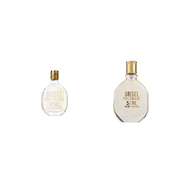 Diesel - Lot de 2 - Fuel for Life Eau de Toilette pour Homme - 50ml + Eau de Parfum pour Elle - 50ml