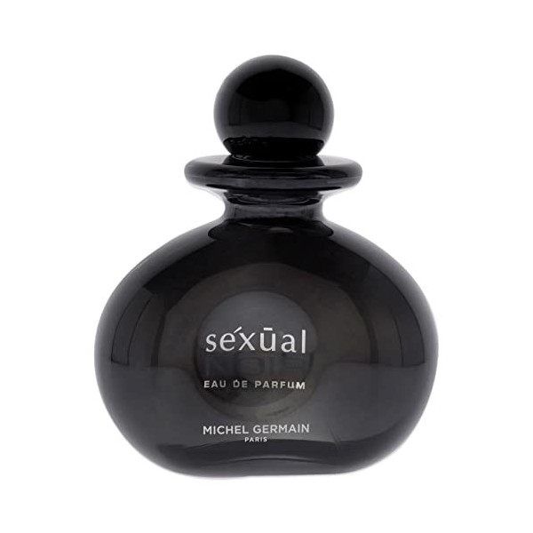 Michel Germain Sexual Noir Intense Pour Homme - Woody Cologne for Men - Notes of Bergamot, Musk and Moss - Infused with Natur