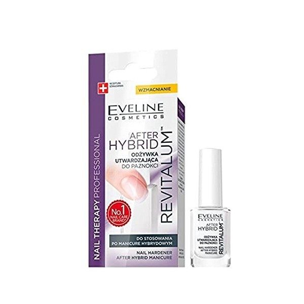 Eveline Cosmetics Après-Shampoing Ongles Thérapie Hybride Revitallum Hardening 12 ml