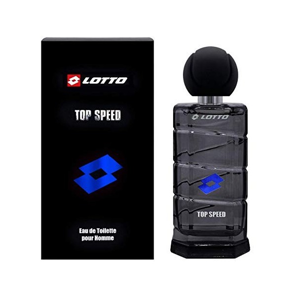 EVAFLORPARIS Lotto Top Speed Eau de Toilette 100 ml Vaporisateur Parfum Homme