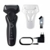 Panasonic - Personalcare ES-RT37-K503 | Rasoir, 3 lames, Wet & Dry, 1 accessoire, 54 min dautonomie, 1 heure de charge, Gril