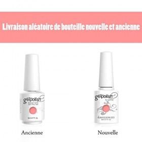 Vishine Vernis à ongles 8ml Semi-permanent Nail Polish UV LED Soak Off Gels Manucure Bleu 1621