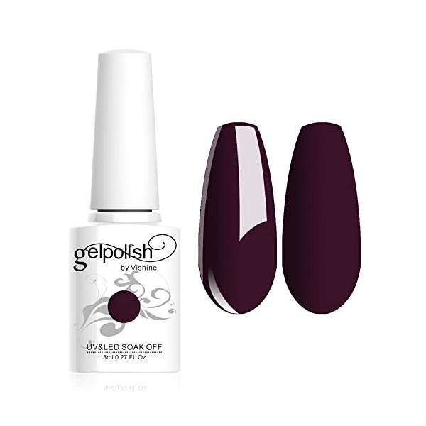 Vishine Vernis à ongles gel UV LED Soak Off 8 ml