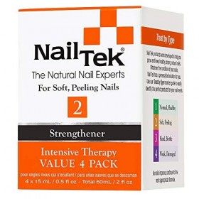 Nail Tek Strengthener Intensive Therapy Nail Set - 2 For Unisex 4x0.5 oz Nail Treatment