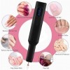 Ponceuse à ongles professionnelle - Kit de manucure électrique pour ongles en acrylique, gel et ongles naturels, fraise 18 00