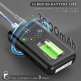 ANBEISTEE Ponceuse pour Ongles Professionnelle Rechargeable 35000RPM, Contrôle par Ecran Tactile, Lime à Ongles Electrique Po