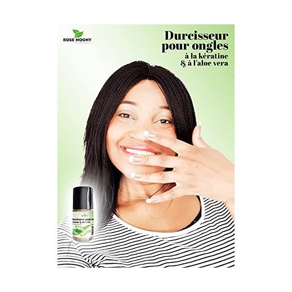 Durcisseur pour ongles à la kératine et à laloe vera