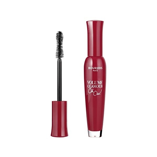 Bourjois - Mascara Volume Glamour Oh Oui ! - Volume extrême sur-mesure - Brosse fibres en zigzag - 01 Noir 7ml