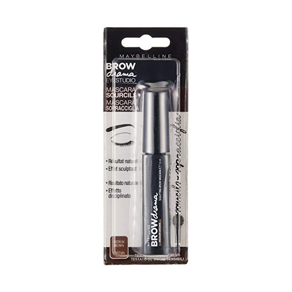 GEMEY MAYBELLINE Mascara Brow Drama Medium Brown