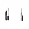 3INA MAKEUP - The 24h Level Up Mascara Waterproof 900 + The 24h Automatic Eye Pencil 900 - Noir - Long Cils - Définition Extr