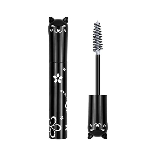 Mascara Extension de Cils Effet Volume, Waterproof et Longue Tenue avec une Définition Précise Blanc 