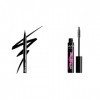 NYX Professional Makeup Eyeliner Feutre Epic Ink Liner, Waterproof, Black & Mascara Volume et Longueur Worth the Hype, Brosse