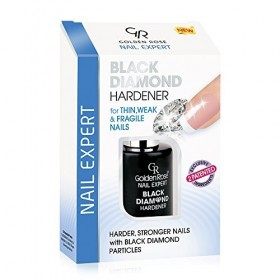 Golden Rose - NAIL EXPERT - Black Diamond Hardener - pour ongles fins, fragiles ,cassants - 11 ml -