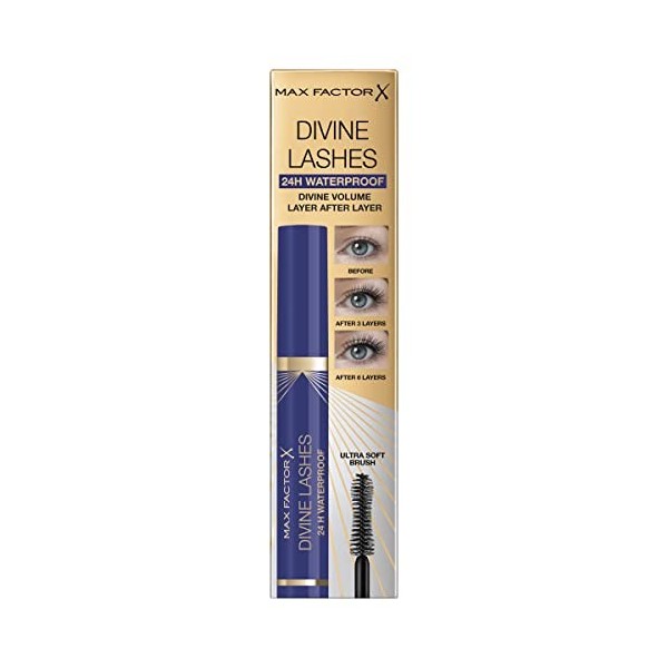 Divine Lashes 24H & Waterproof Mascara Black