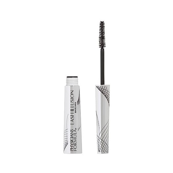 Physicians Formula Eye Booster Lash Illusion Mascara, Mascara Ultra-Définissant Noir, Fortement Pigmenté pour Rehausser et Al