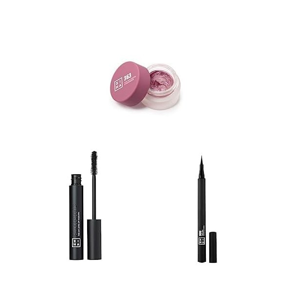 3INA MAKEUP - The 24H Cream Eyeshadow 363 - The 24h Level Up Mascara 900 - The 24h Pen Eyeliner 900 - Fard à paupière crème -