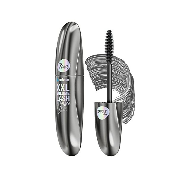 7Days Mascara Gris Pour Le Volume Et La Longueur Des Cils - Formule Allongeante Longue Tenue Maquillage - Mascara Volumisant 