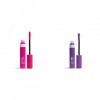 3INA MAKEUP - Vegan - The Color Mascara 371 + The Color Mascara 482 - Mascara Coloré pour Cils - Longue Tenue - Volume et Lon