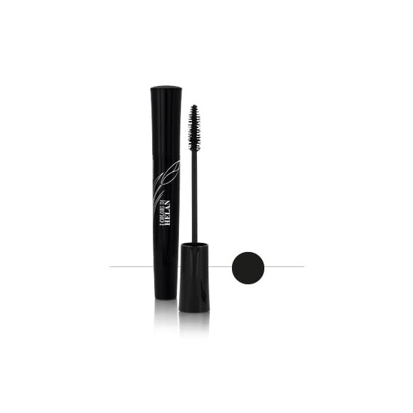 Helan - Mascara Noir Bio Volumisant, Idéal comme Maquillage pour les Yeux qui Offre Volume aux Cils et Intensifie la Couleur 