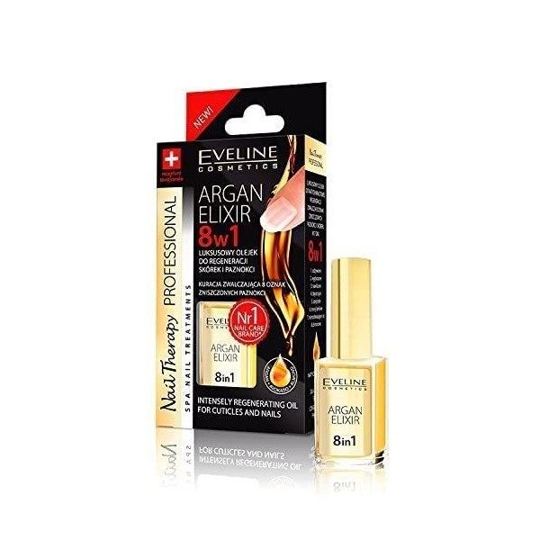 Eveline Cosmetics Nail Spa 8 in 1 regenerierendes Öl für Nagelhaut und Nägel 12ml