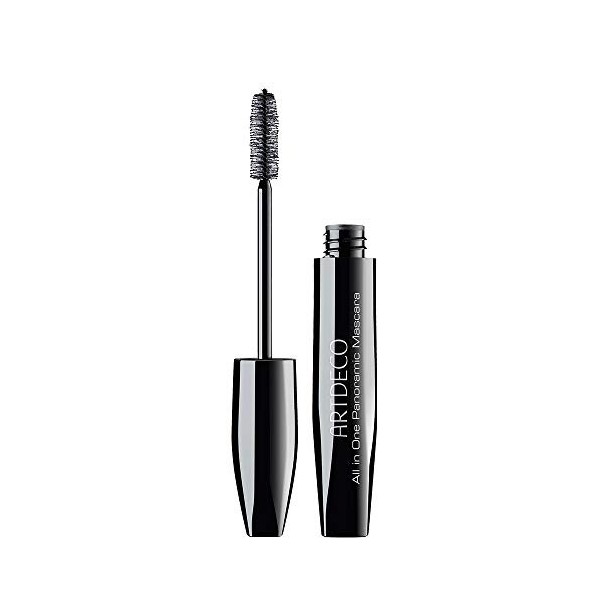 ARTDECO All in One Panoramic Mascara – Mascara noir à haute émission de couleur – Volume et longueur – 1 x 10 ml