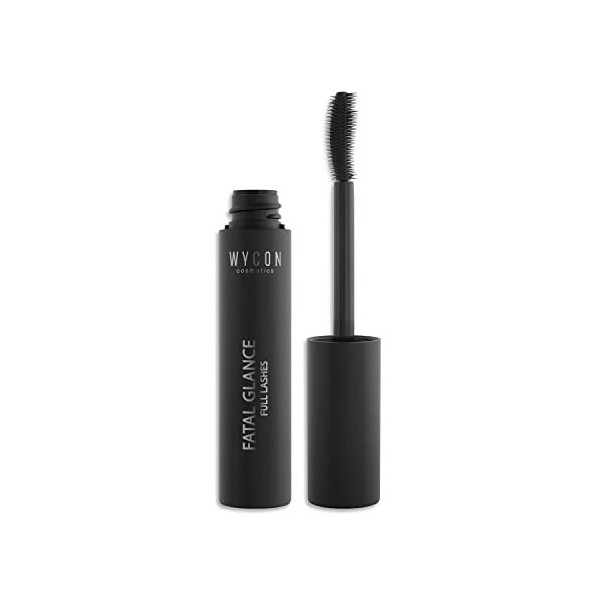 WYCON Cosmetics FATAL GLANCE LONG LASTING MASCARA - Mascara noir longue tenue effet volume, Mascara Wycon - BLACK