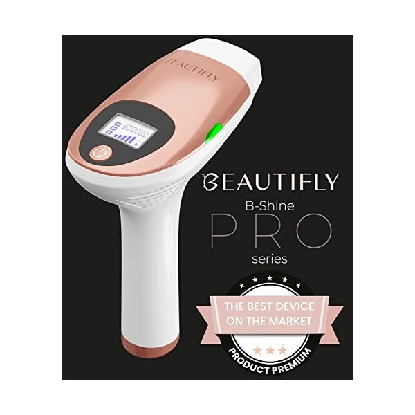 Épilateur laser avec fonction photorjuvenation, appareil à IPL B-Shine PRO Beautifly - Épilateur pour femme