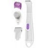 Remington Tondeuse Bikini [Facile & Rapide] Smooth&Silky Multifonction: Tête Tondeuse, Tête Rasoir, Brosse Exfoliante, Antib