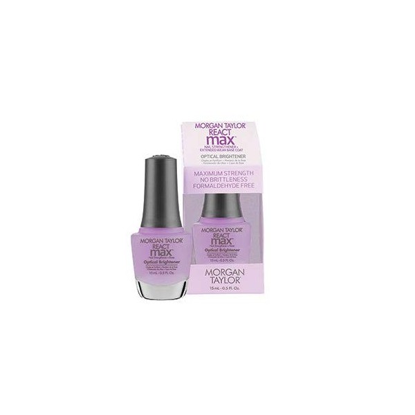 Morgan Taylor REACT Max - Optical Brightener - 15 mL/0.5 Fl Oz