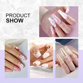 COSCELIA Ensemble de poudre acrylique pour ongles Kit dongles en poudre acrylique et monomère acrylique de couleurs pour ong