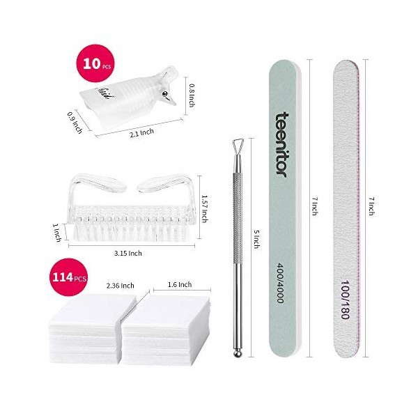 Magnetic Eyelashes,Cils Magnétiques kit,Teenitor Kit doutils pour retirer les ongles