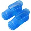 FRCOLOR Chaussures De Bain De Pieds Chaussures De Trempage Des Pieds Spa Épurateur De Pieds Massage Pour Hommes Bleu
