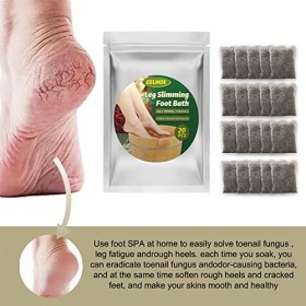 Wormwood Foot Soak Pack, Bain de Pieds Aux Herbes Darmoise Naturelle, Mugwort Foot Bath, Bain de Pieds Amincissant pour Les 