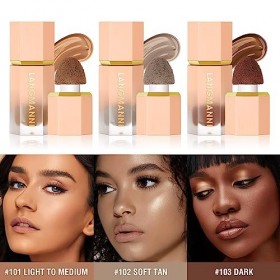 Bâton de contour liquide, crème anti-cernes pour le visage, baguette de beauté, imperméable, longue durée, bronzant naturel, 