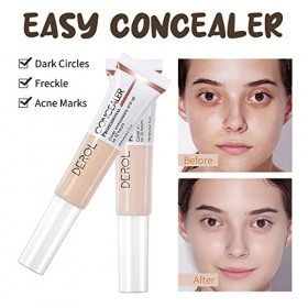 Cotensta Correcteur Hydratant pour Les Imperfections, Boutons, Taches de Rousseur, Cernes, etc, Enamel White,15ml