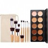 Palette Correcteur de Teint, MKNZOME 10 Couleurs Concealer Anti Cerne Correcteur Maquillage Femme Longue Tenue Imperméable Pa