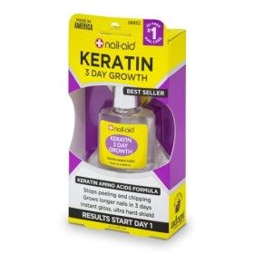 Nail-Aid Keratin Croissance 3 jours, 16,3 ml