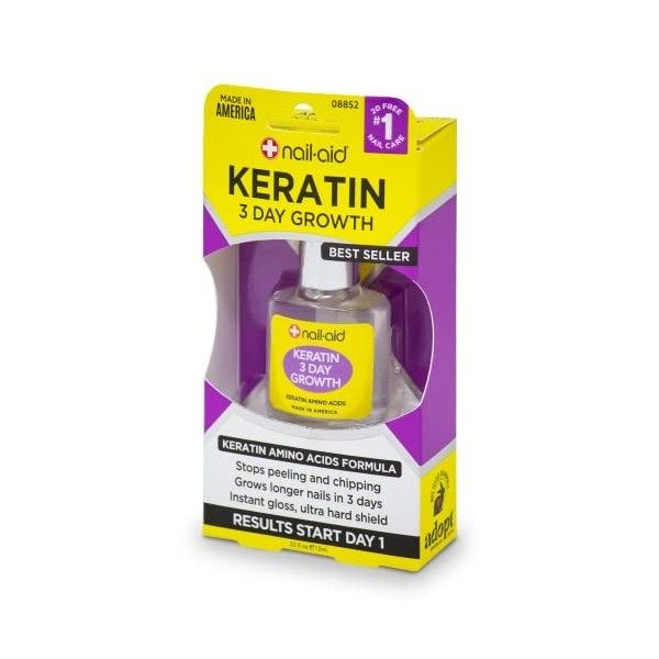 Nail-Aid Keratin Croissance 3 jours, 16,3 ml