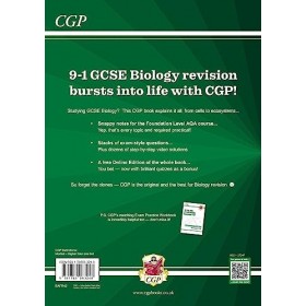 GCSE Biology AQA Revision Guide - Foundation includes Online Edition, Videos & Quizzes