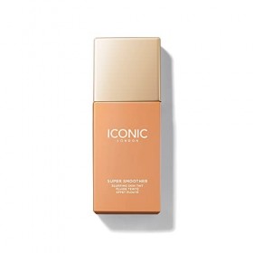 ICONIC London Super Smoother Blurring Skin Tint | Light to Medium Coverage Matte Makeup Foundation| Enriched with Vegan Colla