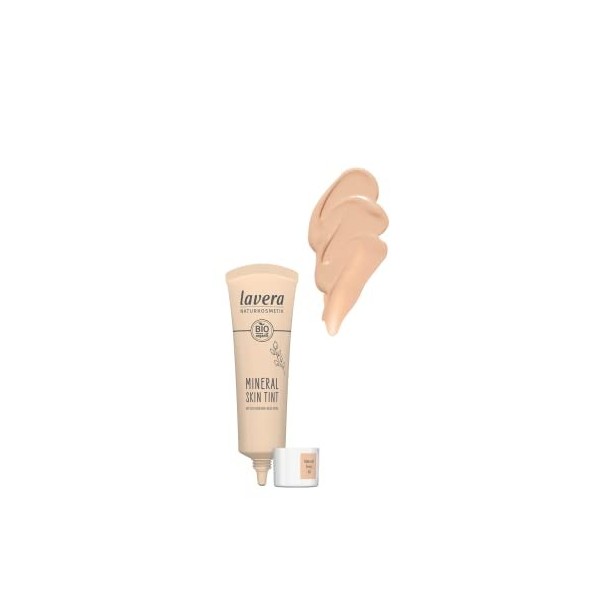 lavera Mineral Skin Tint - Natural Ivory 02 - Fonds de teint - Cosmétiques naturels - végan - sans silicones - Aloe Vera Bio 