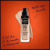 NYX Professional Makeup Fond de Teint Liquide Couvrant Tenue 24h Cant Stop Wont Stop, Waterproof, Fini Mat, Teinte : Vanill