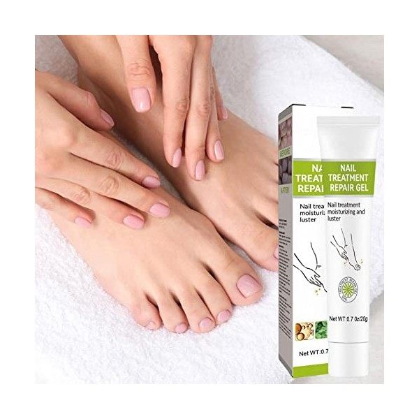 SHWING Gel de Protection pour la réparation des Ongles,Crème réparatrice Douce pour Les Ongles | Produit de Soin des Ongles p