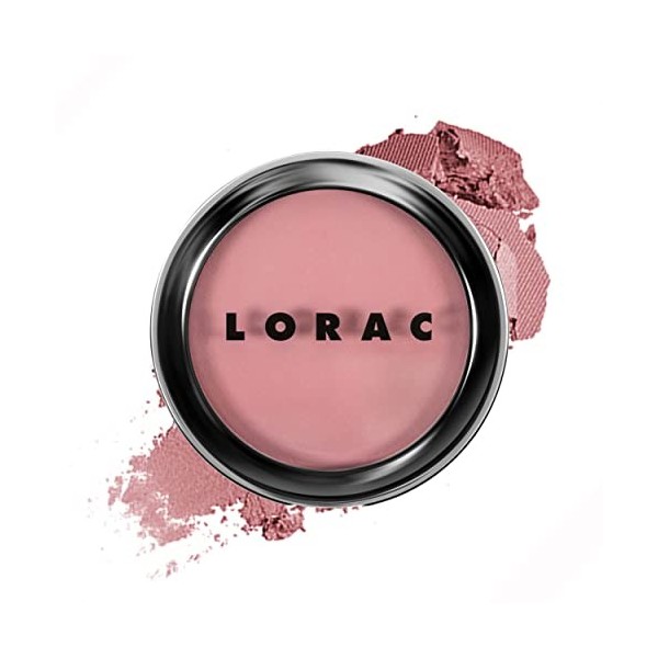 Lorac, Color Source Buildable Blush Aura, Blush en Poudre, Soyeux, Rendu Mat et Satiné, Blush pour un Maquillage Professionne