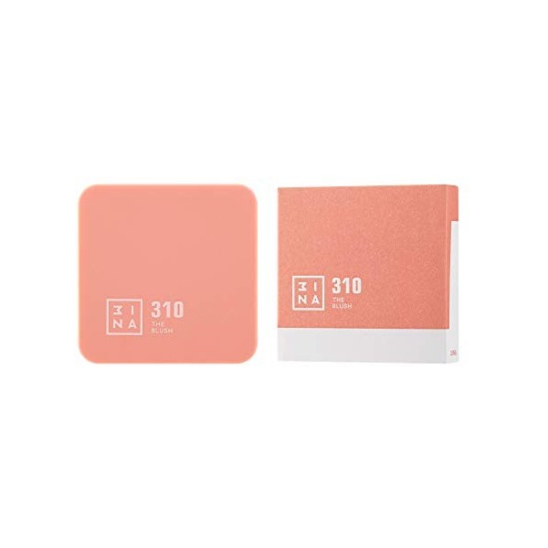 3INA MAKEUP - The Blush 310 - Pêche - Pinceau maquillage crème liquide ou poudre - Brosses synthétiques douces et compactes -