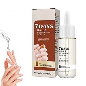 Sérum de Croissance et Renforcement des Ongles 7 Jours, Essence de réparation des ongles, Renforceur dhuile de cuticule don