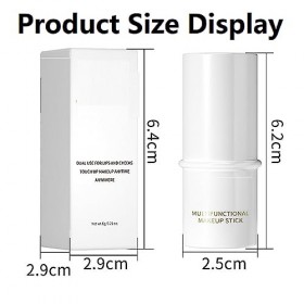 Blush Stick,Blush Contour Highlighter,Blusher Shimmer Contour,Crème Blush Stick,Cheek Blusher Highlighter,Makeup Blushers,écl