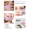 Eyeliner Stencils Wing Tips, Eyeliner Aid Outil de Maquillage des Yeux en Silicone Réutilisable Pochoir à Sourcils Réutilisab